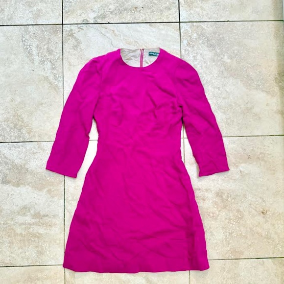 Dolce & Gabbana Dress**Wool blend*Size 38 Fuchsia - Picture 2 of 6